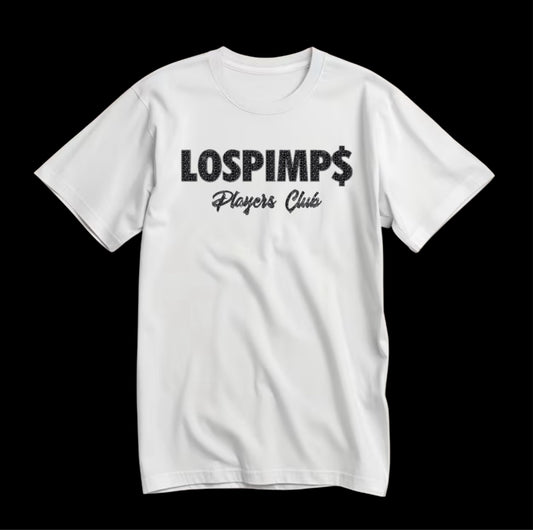 White Lospimps T-shirt